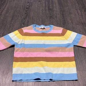 English Factory Multicolor Striped Sweater